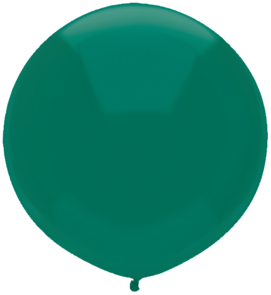 Forest Green Latex Balloons 17in / 43cm Pack of 50 Party Decoration