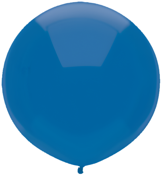 Midnight Blue Latex Balloons 17in / 43cm Pack of 50 Party Decoration