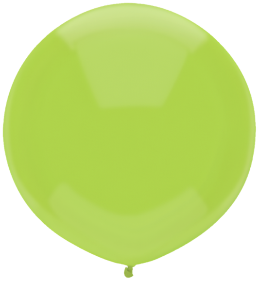 Kiwi Lime Latex Balloons 17in / 43cm Pack of 50 Party Decoration