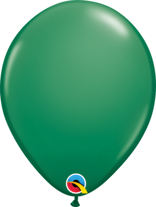 Latex 16"(40cm) Standard Green Latex Balloons Pack Of 50