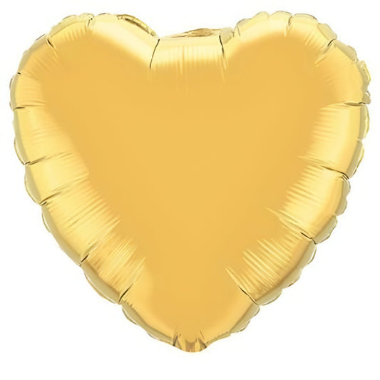 Metallic Gold Heart Foil Balloon 36in Party Wedding Decoration