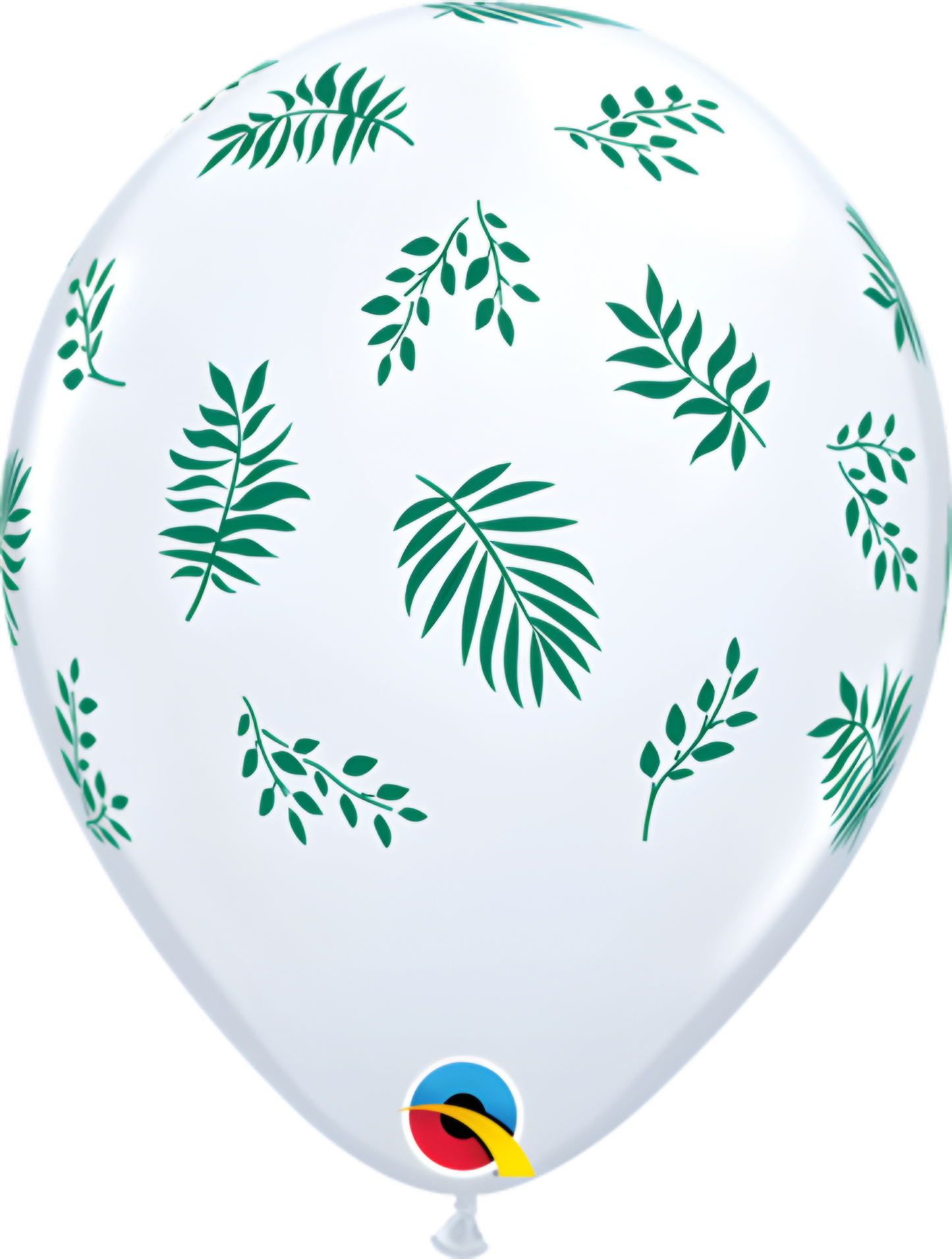 11in Tropical Greenery Printed Latex Balloons Pack of 50 Party Decoration