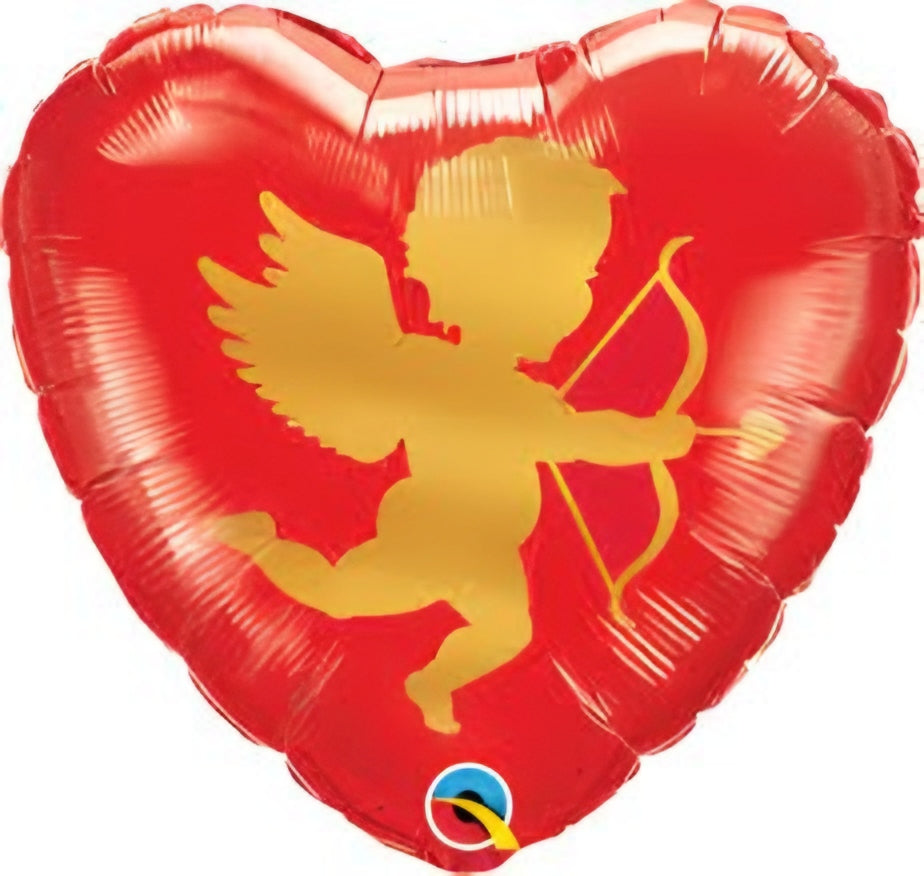 Cute Cupid Foil Balloon 18in / 46cm Valentine Party Decoration