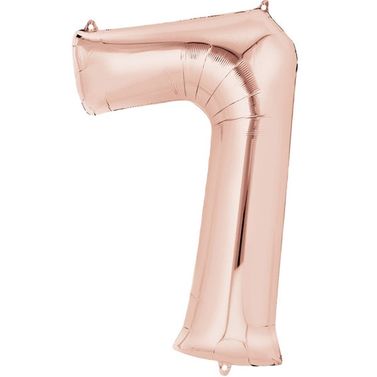Foil Balloon Medium Size Rose Gold #7