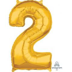 Foil Balloon Medium Size Gold #2