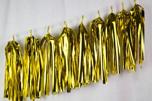 TASSELS METALLIC TRUE GOLD