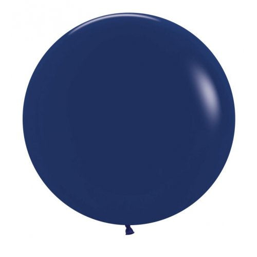 60cm Navy Blue Round Balloon Pack Of 3