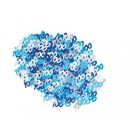 GLITZ BLUE CONFETTI .5oz - 100