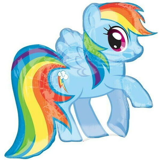 Large Foil Supershape Balloon Rainbow Dash My Little Pony