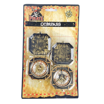 PIRATE COMPASS PACK OF 2