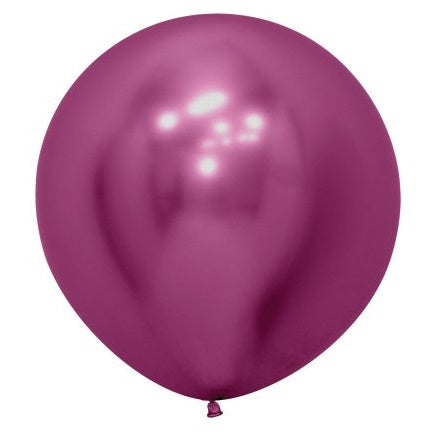 Reflex Fuchsia 60cm Sempertex Balloons Pack of 3