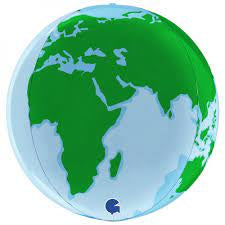 15'' ROUND FOIL - GLOBE