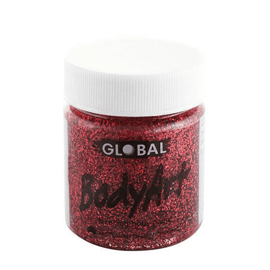 BODY PAINT 45ML GLITTER RED