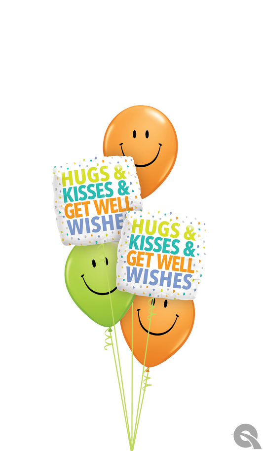 Get Well Balloon Bouquet #108