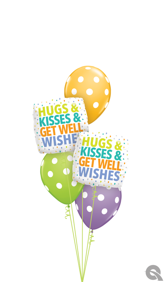 Get Well Balloon Bouquet #109