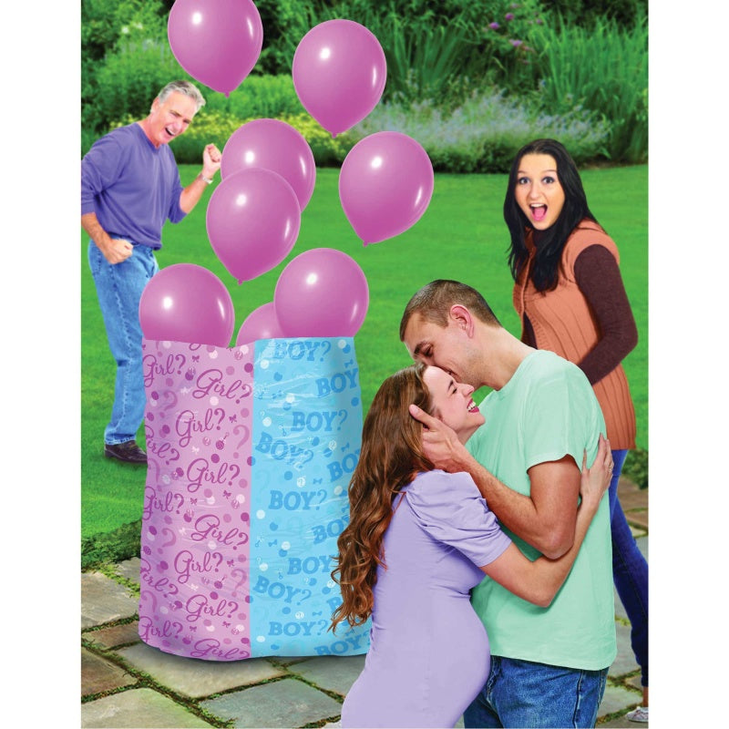 Gender Reveal Balloon Sack – Girl