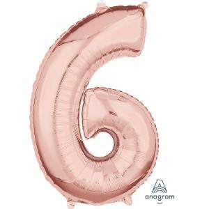 Foil Balloon Medium Size Rose Gold #6