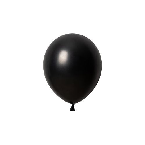 Occasions Metallic Black 12cm Balloons P50