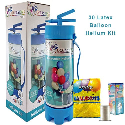 Helium Balloon Kit – 2.2L Tank, 30 Balloons & XtraFloat