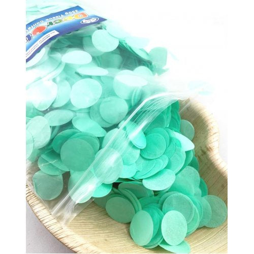 Tissue Paper Confetti 2.3cm Mint 250g
