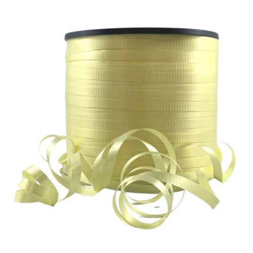 Curling Ribbon Pastel Yellow 460m