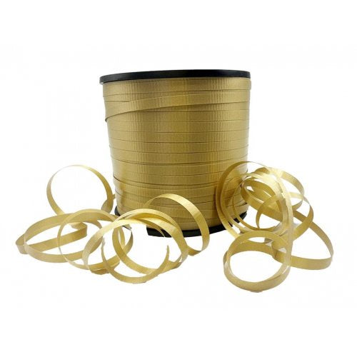 Curling Ribbon Luxe Gold 460m