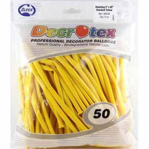 260s Fashion Yellow Sempertex Modelling Bag 50