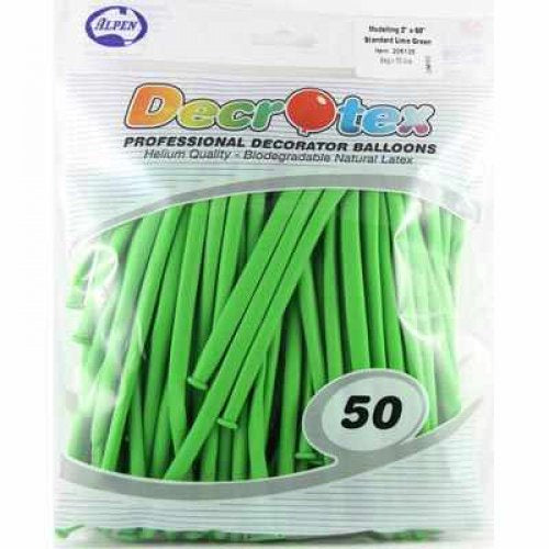260s Fashion Lime Green Sempertex Modelling Bag 50