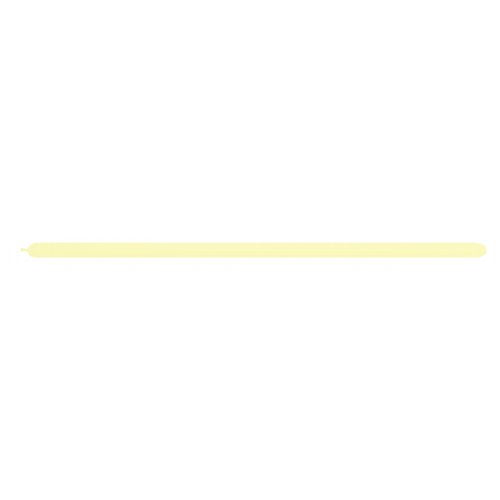 260s Matte Pastel Yellow Sempertex Modelling Bag 50