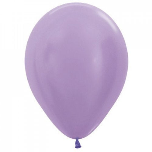 Satin Lilac 12cm Sempertex Balloons Bag 100