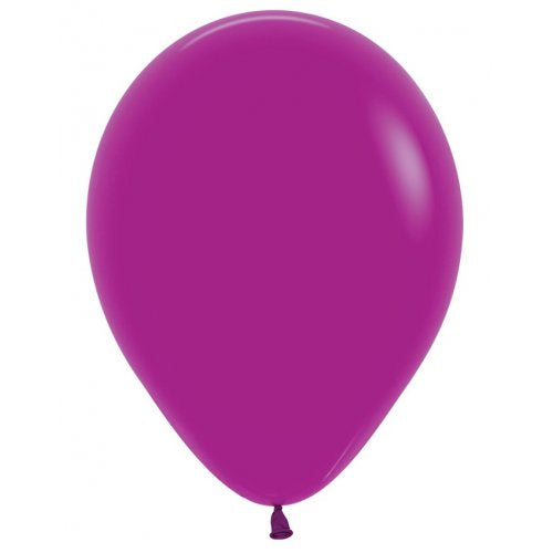 Fashion Purple Orchid 12cm Sempertex Balloons Bag 100