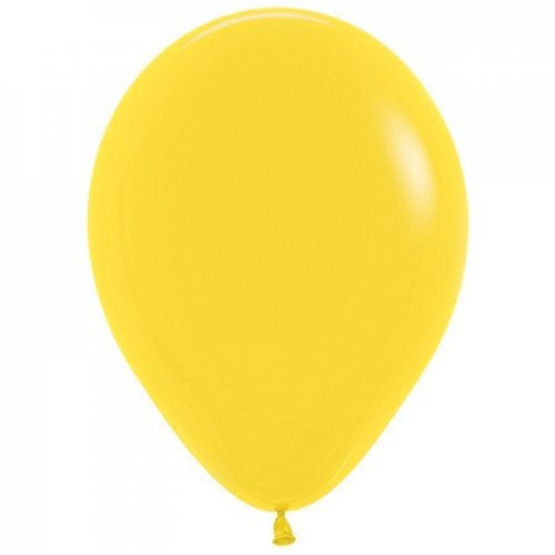 LATEX BALLOON 11"(28CM) STANDARD YELLOW PACK OF 100