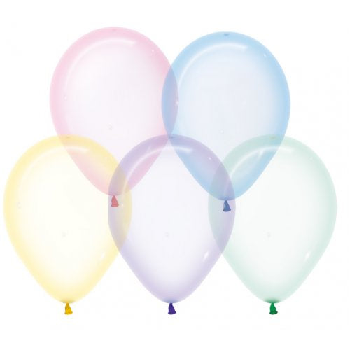 Crystel Pastel Assorted 30cm Bag 100
