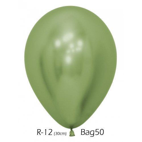 Reflex Lime Green (931) 30cm Sempertex Balloons Bag 50