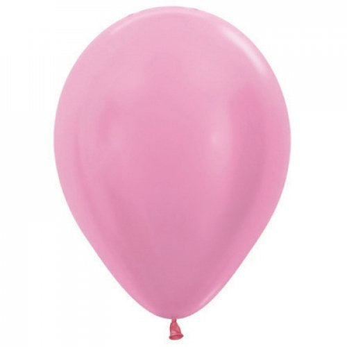 Satin Pink (409) 30cm Sempertex Balloons Bag 100