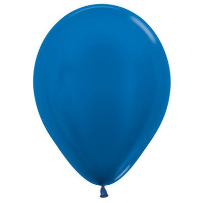 Metallic Blue 30cm Sempertex Balloons Pack Of 100