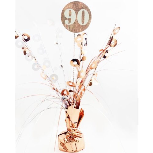 #90 Rose Gold & White Centrepiece Weight 165GM