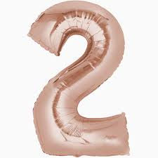 Foil Balloon Medium Size Rose Gold #2