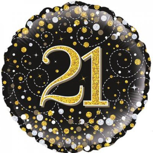 Sparkling Fizz Black & Gold 21 (Oaktree 227246) Round P1