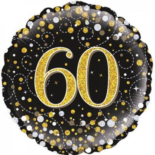 Sparkling Fizz Black & Gold 60 (Oaktree 227284) Round P1