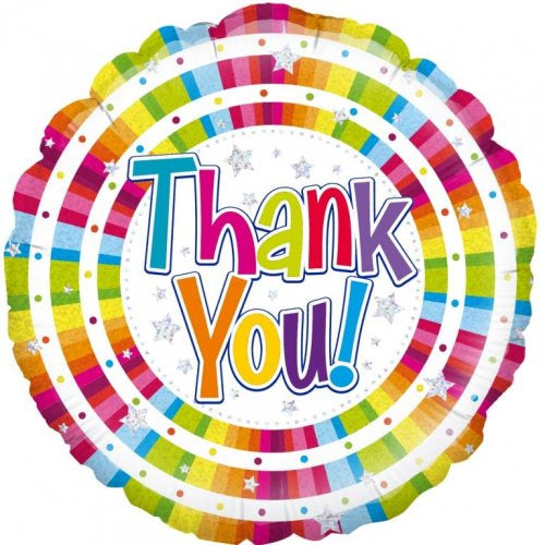 Bright Thank You 18"(45cm) Foil Balloon