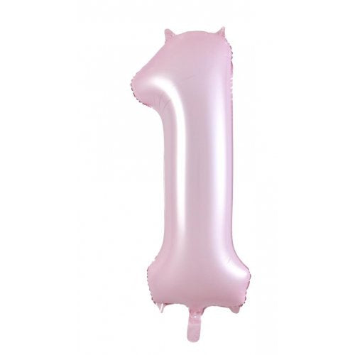 34inch Decrotex Foil Balloon Matt Pastel Pink #1 Pack 1