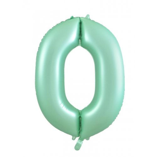 34inch Decrotex Foil Balloon Matt Pastel Mint #0