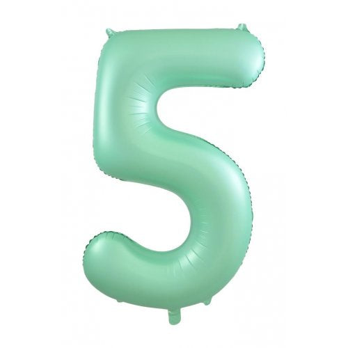 34inch Decrotex Foil Balloon Matt Pastel Mint #5