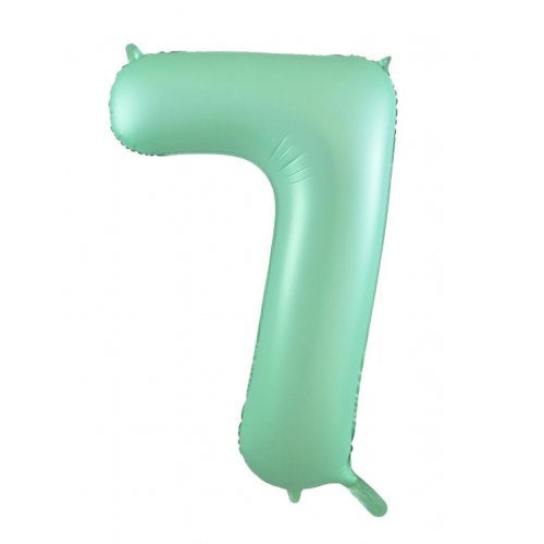 34inch Decrotex Foil Balloon Matt Pastel Mint #7
