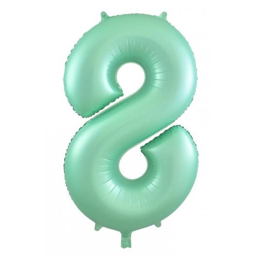 34inch Decrotex Foil Balloon Matt Pastel Mint #8