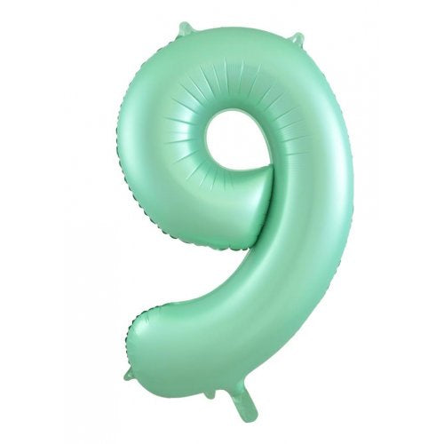 34inch Decrotex Foil Balloon Matt Pastel Mint #9