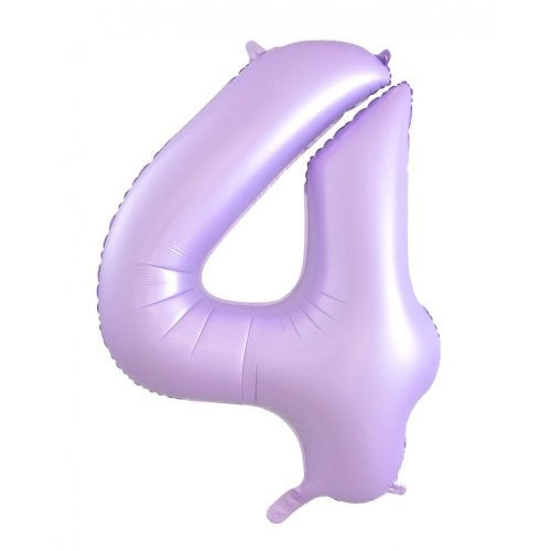34inch Decrotex Foil Balloon Matt Pastel Lilac #4