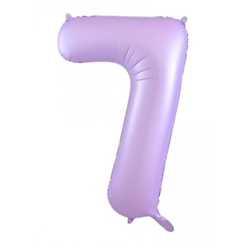 34inch Decrotex Foil Balloon Matt Pastel Lilac #7