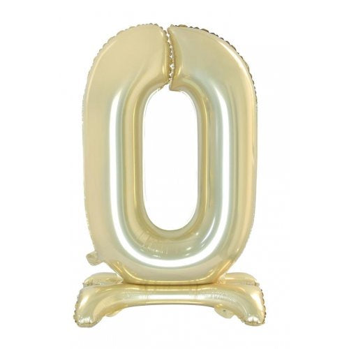 30inch Decrotex Standing Foil Balloon Luxe Gold #0